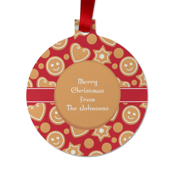 Custom Design - Metal Ball Ornament - Front