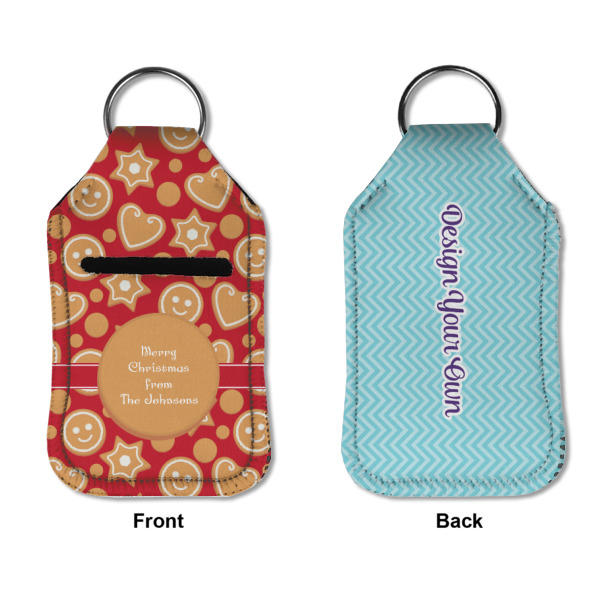 Custom Design - Sanitizer Holder Keychain - Small APPROVAL (Flat)