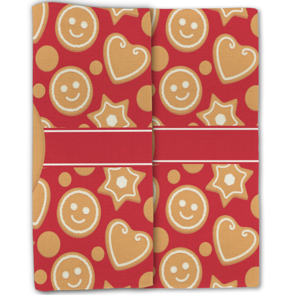 Custom Design - Linen Placemat - Double Sided - Folded Half