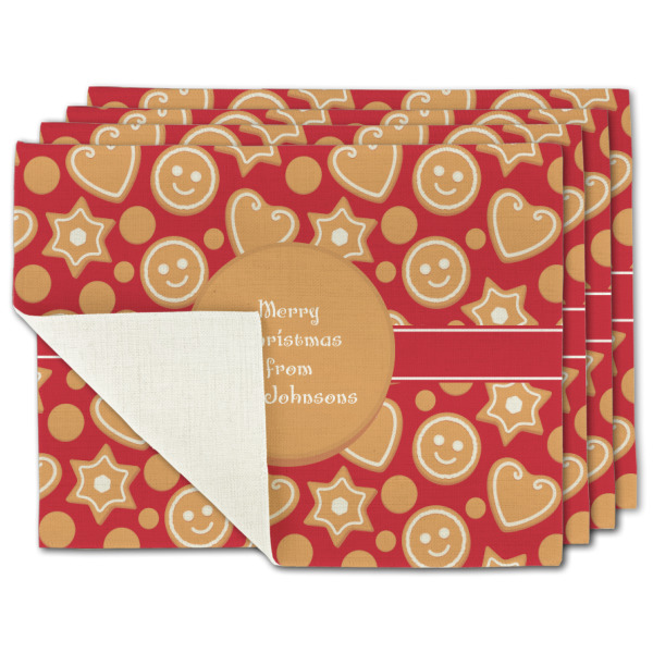 Custom Design Your Own Single-Sided Linen Placemat - Set of 4