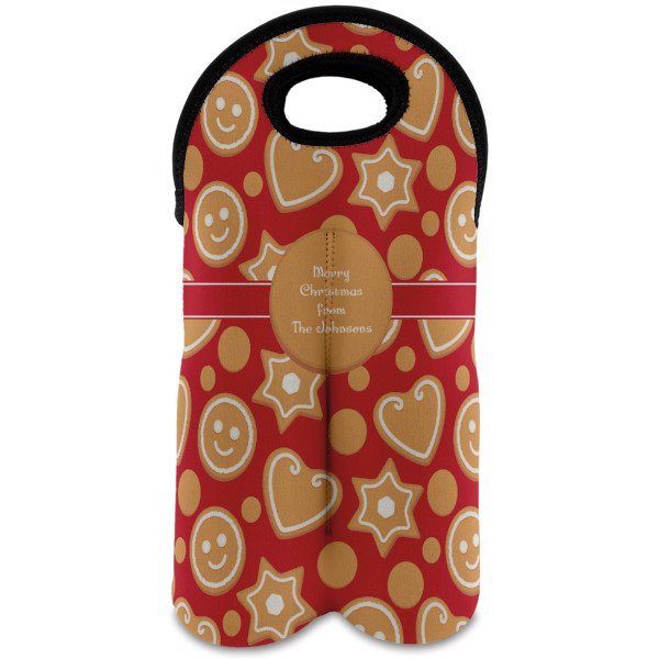 Custom Design Your Own Wine Tote Bag - 2 Bottles