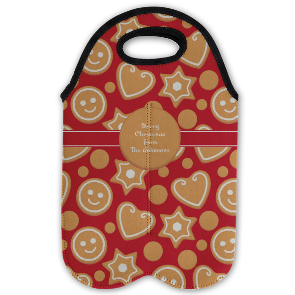 Custom Design - Double Wine Tote - Flat