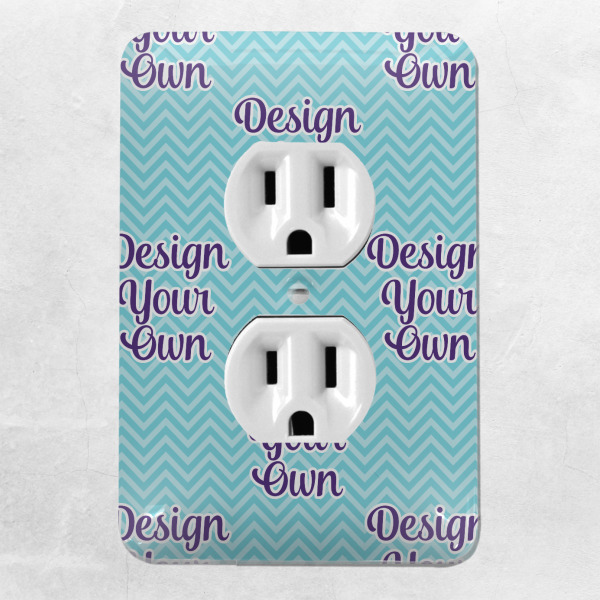 Custom Design - Electric Outlet Plate - Lifestyle