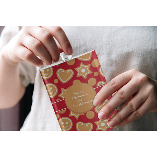 Custom Design - Stainless Steel Flask - LIFESTYLE 1