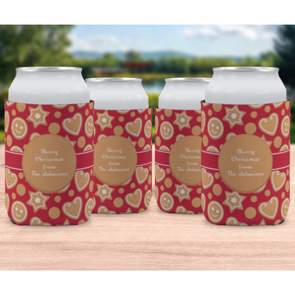 Custom Design - Can Cooler - Standard 12oz - Set of 4 - In Context