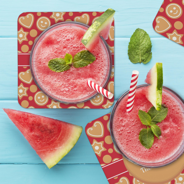 Custom Design - Coaster Set - LIFESTYLE