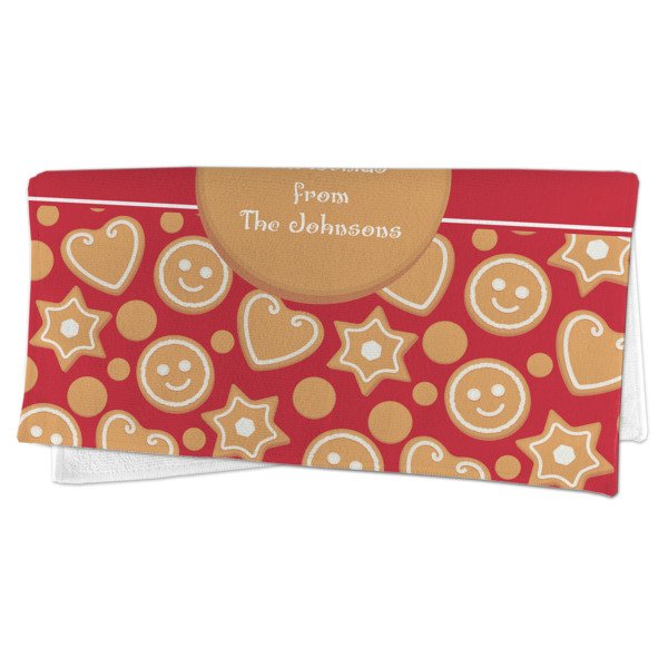 Custom Design - Microfiber Dish Rag - FOLDED (half)