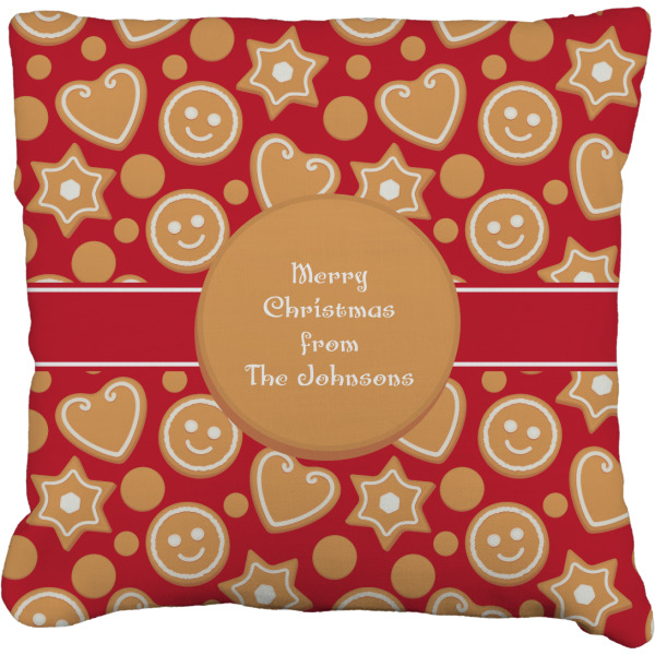 Custom Design Your Own Faux-Linen Throw Pillow 18"