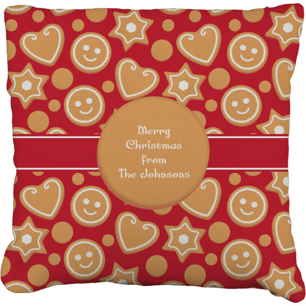 Custom Design Your Own Faux-Linen Throw Pillow 20"