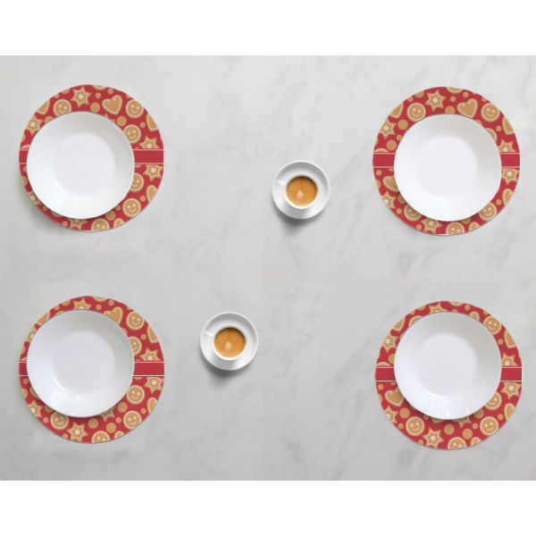 Custom Design - Round Linen Placemats - LIFESTYLE (set of 4)