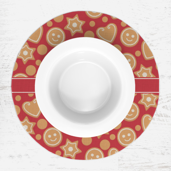 Custom Design - Round Linen Placemats - LIFESTYLE (single)