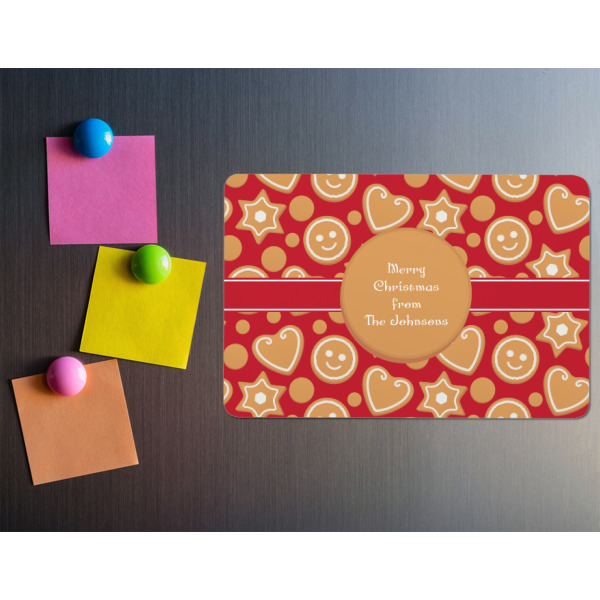 Custom Design - Rectangular Fridge Magnet - LIFESTYLE