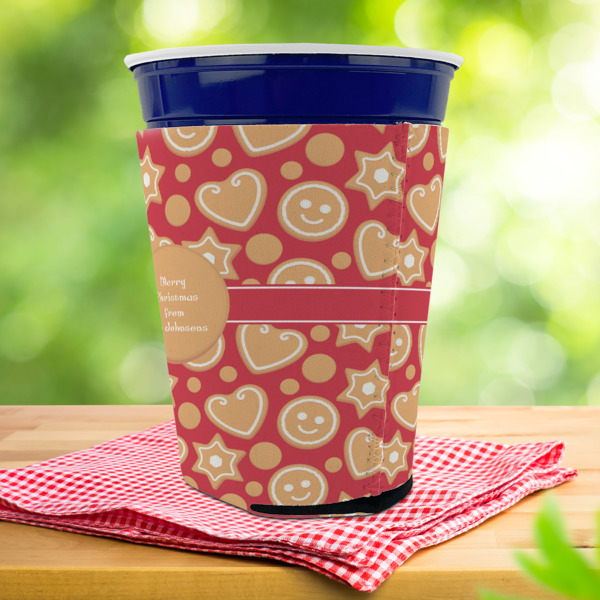 Custom Design - Party Cup Sleeves - with bottom - Lifestyle