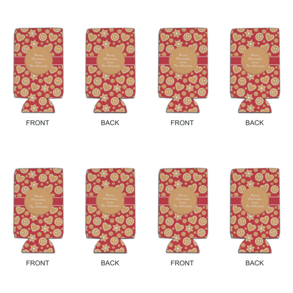 Custom Design - Can Cooler - 16oz - Set of 4 - Front & Back