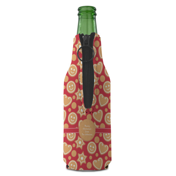 Custom Design - Zipper Bottle Cooler - BACK (bottle)