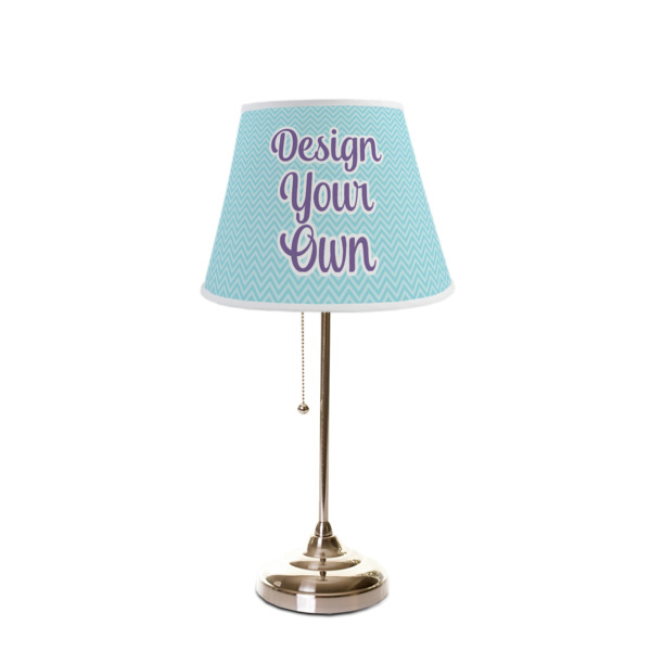 Custom Design - Poly Film Empire Lampshade - On Stand