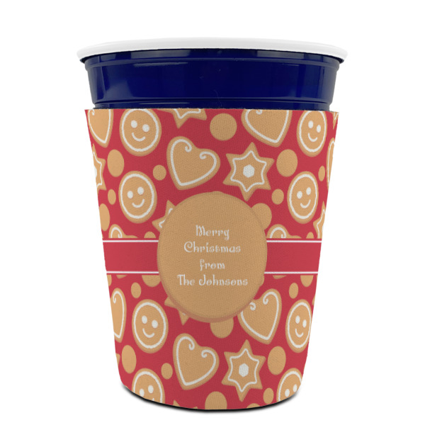 Custom Design - Party Cup Sleeves - without bottom - Front (On Cup)