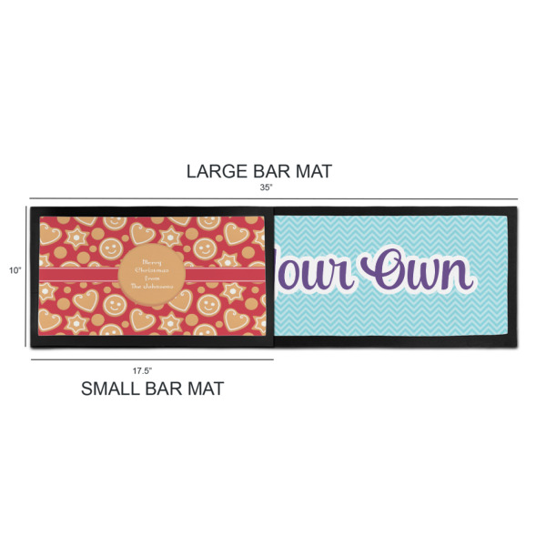 Custom Design - Bar Mats - Sizing Chart