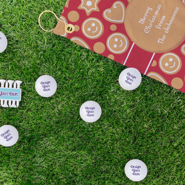 Custom Design - Golf Balls - Generic - Set of 12 - LIFESTYLE