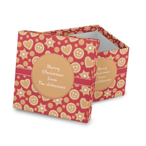 Custom Design Your Own Gift Box with Lid - Canvas Wrapped