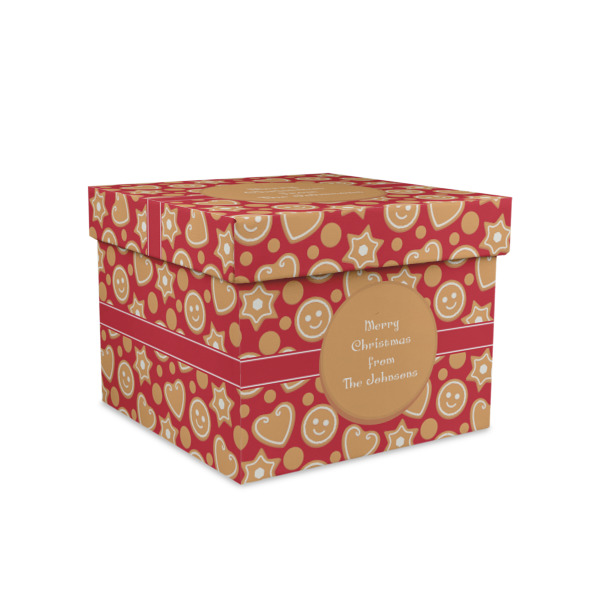 Custom Design Your Own Gift Box with Lid - Canvas Wrapped - Medium