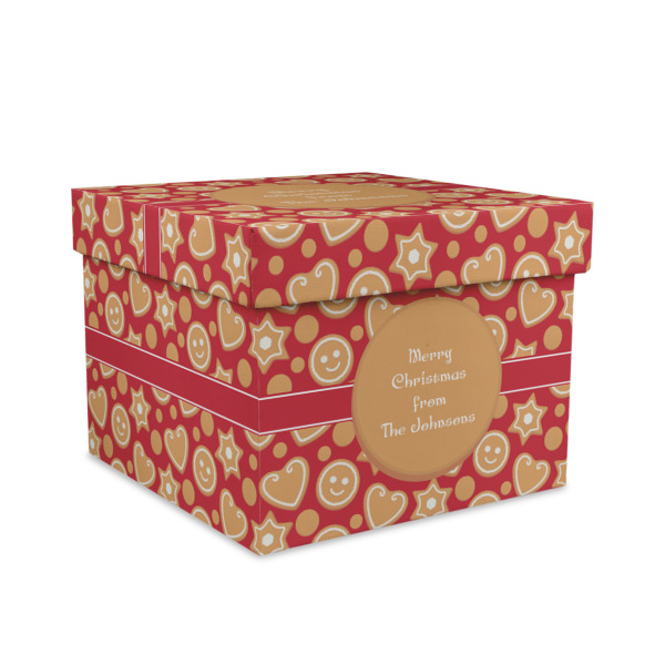 Custom Design Your Own Gift Box with Lid - Canvas Wrapped - Large