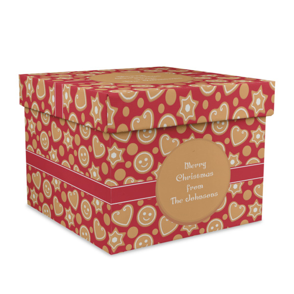 Custom Design Your Own Gift Box with Lid - Canvas Wrapped - X-Large