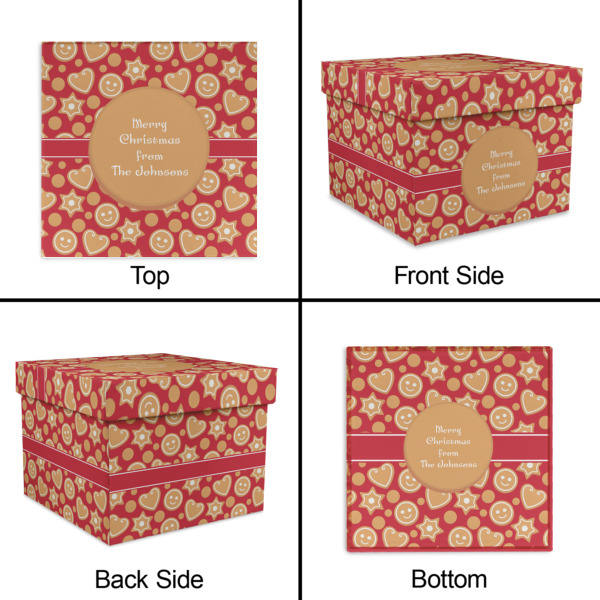Custom Design - Gift Boxes with Lid - Canvas Wrapped - X-Large - Approval