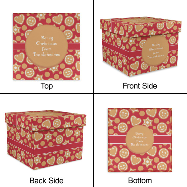 Custom Design - Gift Boxes with Lid - Canvas Wrapped - Small - Approval