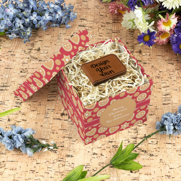 Custom Design - Gift Boxes with Lid - Canvas Wrapped - Small - In Context