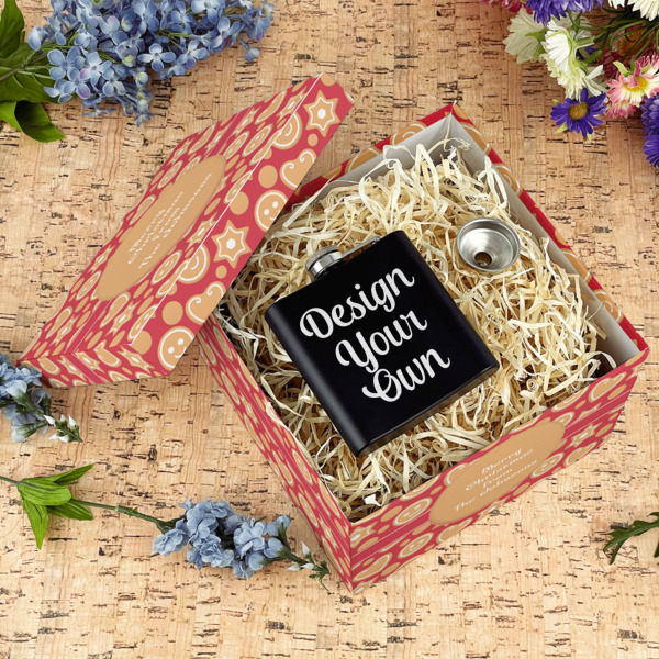 Custom Design - Gift Boxes with Lid - Canvas Wrapped - Large - In Context