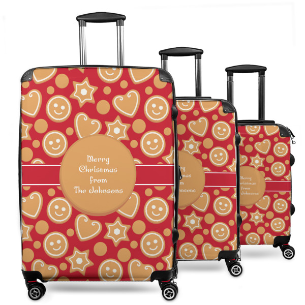 Custom Design Your Own 3-Piece Luggage Set - 20" Carry On - 24" Medium Checked - 28" Large Checked
