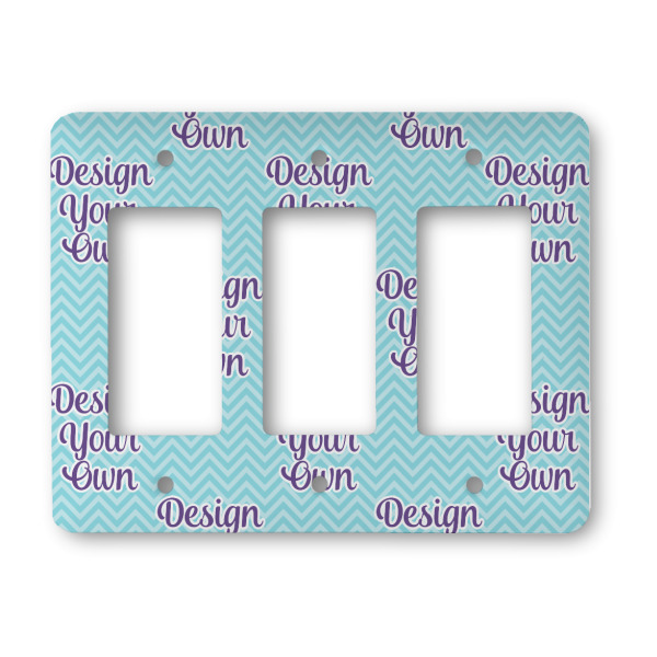 Custom Design - Rocker Light Switch Covers - Triple - MAIN