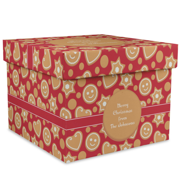 Custom Design Your Own Gift Box with Lid - Canvas Wrapped - XX-Large