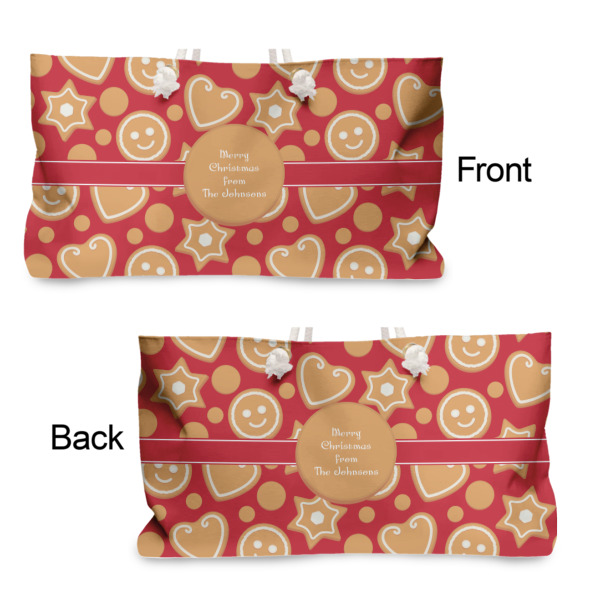 Custom Design - Large Rope Tote - From & Back View