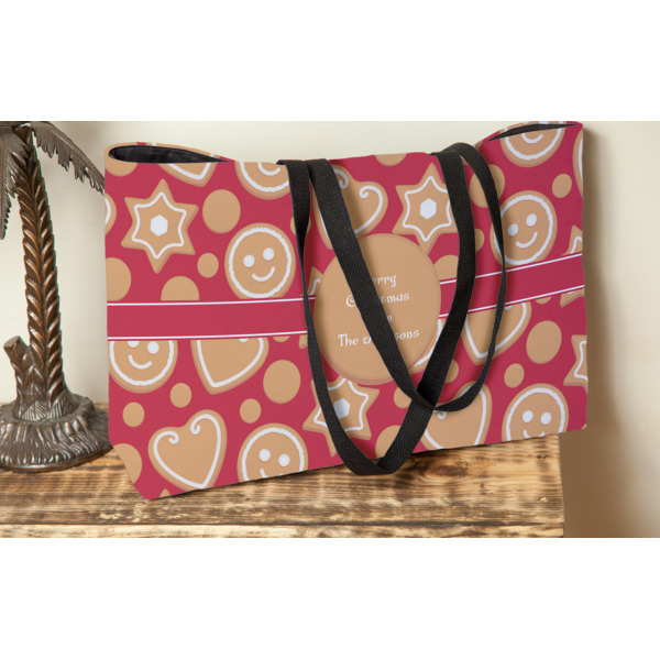 Custom Design - Tote w/Black Handles - Lifestyle View