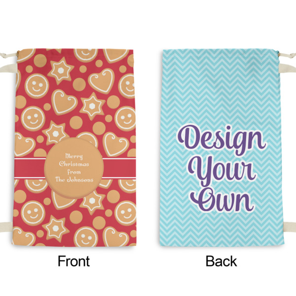 Custom Design - Small Laundry Bag - Front & Back View