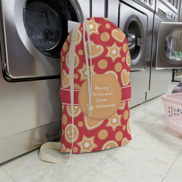 Custom Design - Large Laundry Bag - In Context