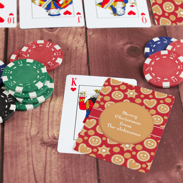 Custom Design - On Table with Poker Chips