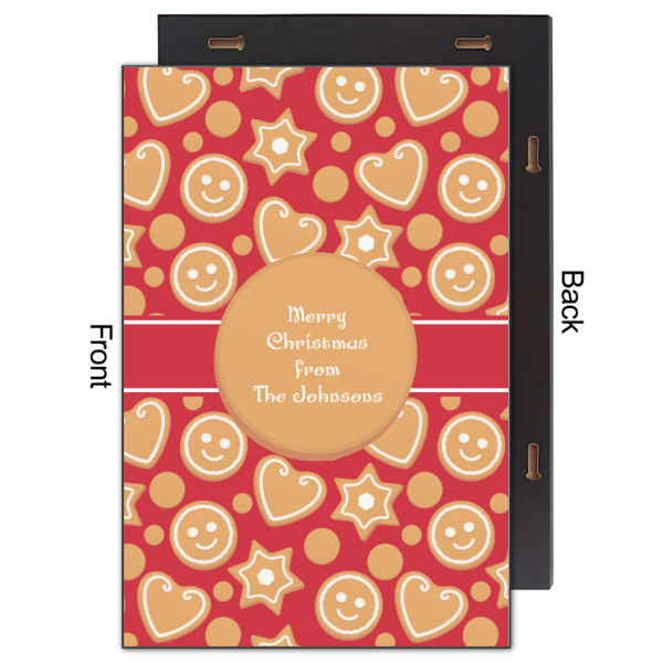 Custom Design - 20x30 Wood Print - Front & Back View