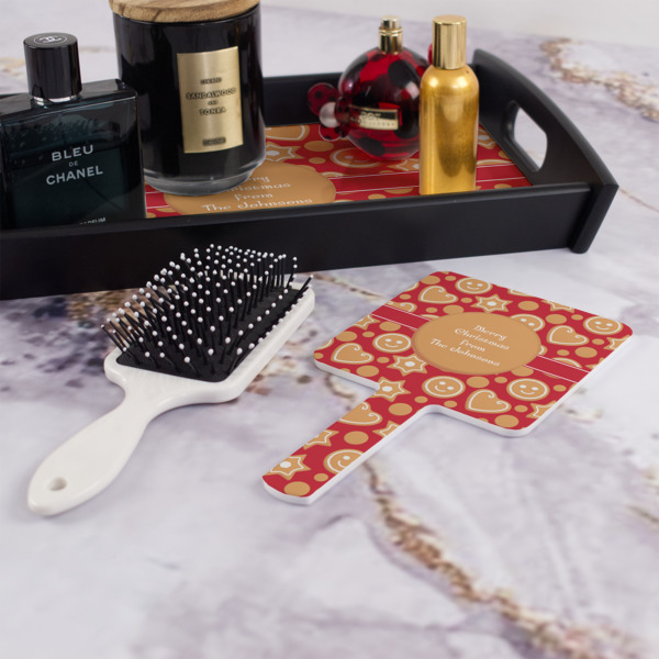 Custom Design - Hand Mirror - With Hair Brush