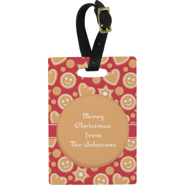 Custom Design Your Own Plastic Luggage Tag - Rectangular