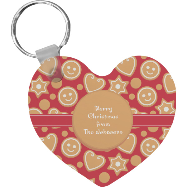 Custom Design Your Own Heart Plastic Keychain