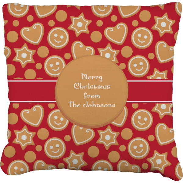 Custom Design Your Own Faux-Linen Throw Pillow