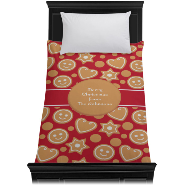 Custom Design - Duvet Cover - Twin XL - On Bed - No Prop