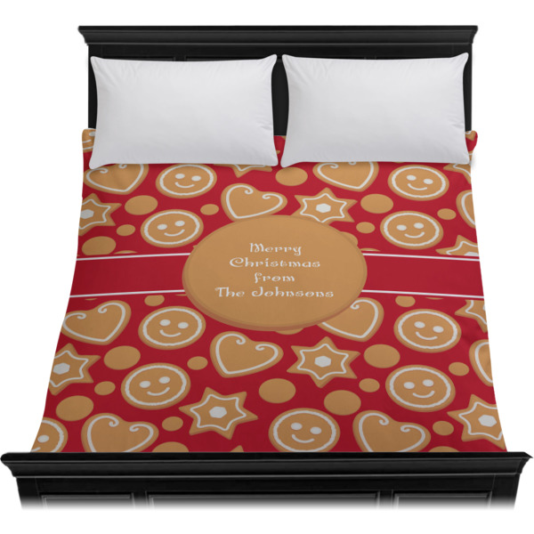 Custom Design - Duvet Cover - Queen - On Bed - No Prop