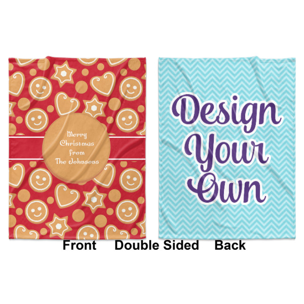 Custom Design - Baby Blanket (Double Sided - Printed Front and Back)