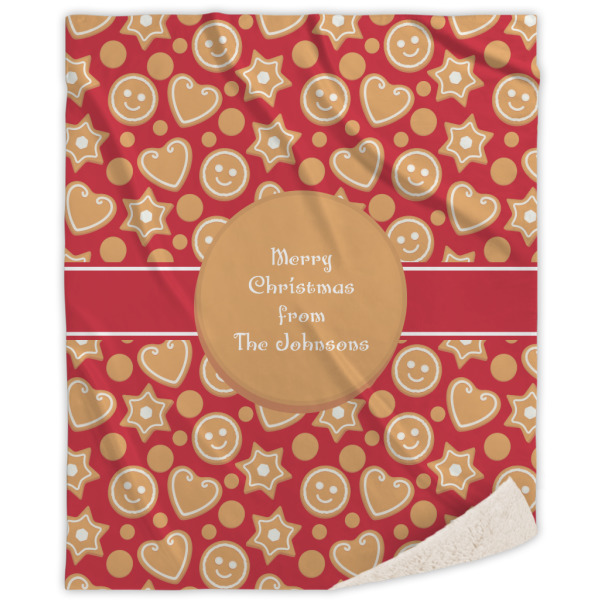 Custom Design Your Own Sherpa Throw Blanket