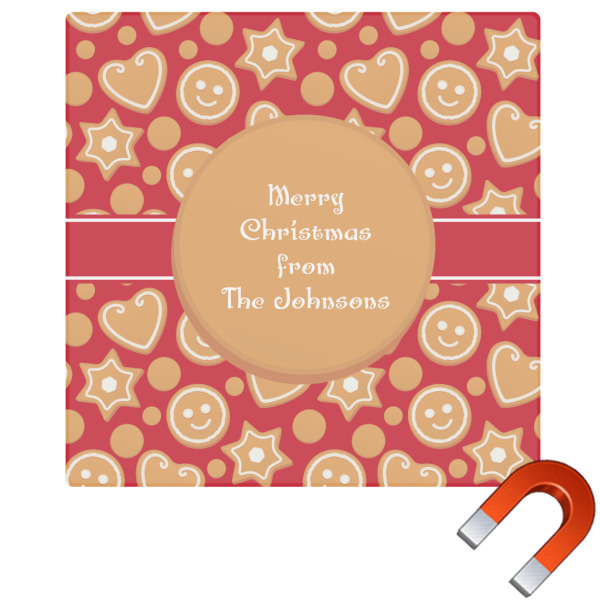 Custom Design Your Own Square Car Magnet - 6"