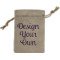 Design Your Own Burlap Gift Bag - Small - Single-Sided